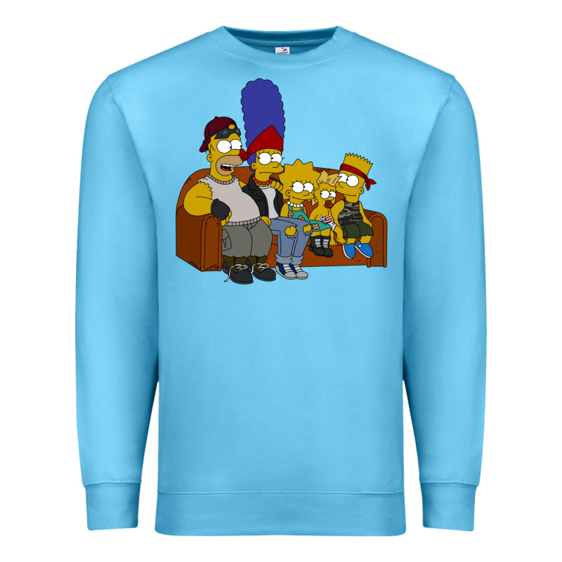 Simpson Family Premium Sweatshirt by linhVisuals | Teevron