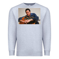 Heather Grey lefty frizzell's music collected in ne Premium Sweatshirt - linhVisuals