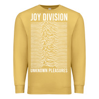 Antique Gold JOY DIVISION - UNKNOWN PLEASURES Premium Sweatshirt - linhVisuals