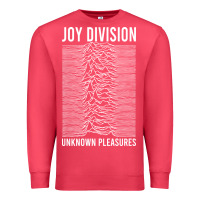 Cardinal JOY DIVISION - UNKNOWN PLEASURES Premium Sweatshirt - linhVisuals