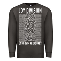 Smoke JOY DIVISION - UNKNOWN PLEASURES Premium Sweatshirt - linhVisuals