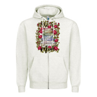 She Is Mom Zipper Hoodie | Teevron