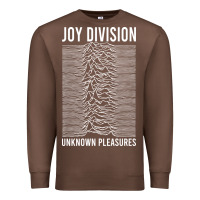 Chestnut JOY DIVISION - UNKNOWN PLEASURES Premium Sweatshirt - linhVisuals