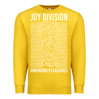 Lemon JOY DIVISION - UNKNOWN PLEASURES Premium Sweatshirt - linhVisuals