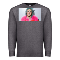 Charcoal Heather chinese rappers beef with lil pump Premium Sweatshirt - linhVisuals