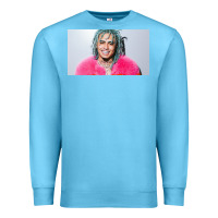 Ocean Blue chinese rappers beef with lil pump Premium Sweatshirt - linhVisuals