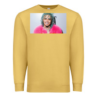 Antique Gold chinese rappers beef with lil pump Premium Sweatshirt - linhVisuals