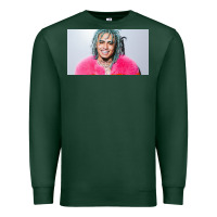 Sports Green chinese rappers beef with lil pump Premium Sweatshirt - linhVisuals