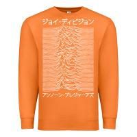 Carrot JOY DIVISION - UNKNOWN PLEASURES - JAPANESE Premium Sweatshirt - linhVisuals