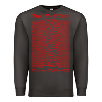 Smoke JOY DIVISION - UNKNOWN PLEASURES - JAPANESE Premium Sweatshirt - linhVisuals