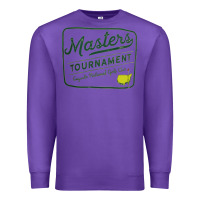 Purple masters tournament golf club Premium Sweatshirt - linhVisuals