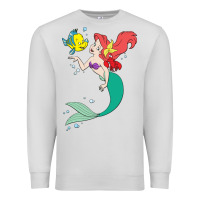 Dove Grey ariel mermaid Premium Sweatshirt - linhVisuals