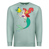 Seafoam ariel mermaid Premium Sweatshirt - linhVisuals