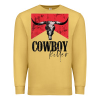 Antique Gold cowboy killer tshirt Premium Sweatshirt - linhVisuals