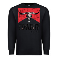 Black cowboy killer tshirt Premium Sweatshirt - linhVisuals