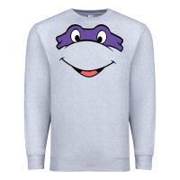 Heather Grey donatello Premium Sweatshirt - linhVisuals