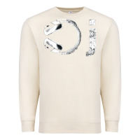 Sandshell dj music tshirt Premium Sweatshirt - linhVisuals