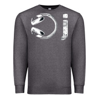 Charcoal Heather dj music tshirt Premium Sweatshirt - linhVisuals