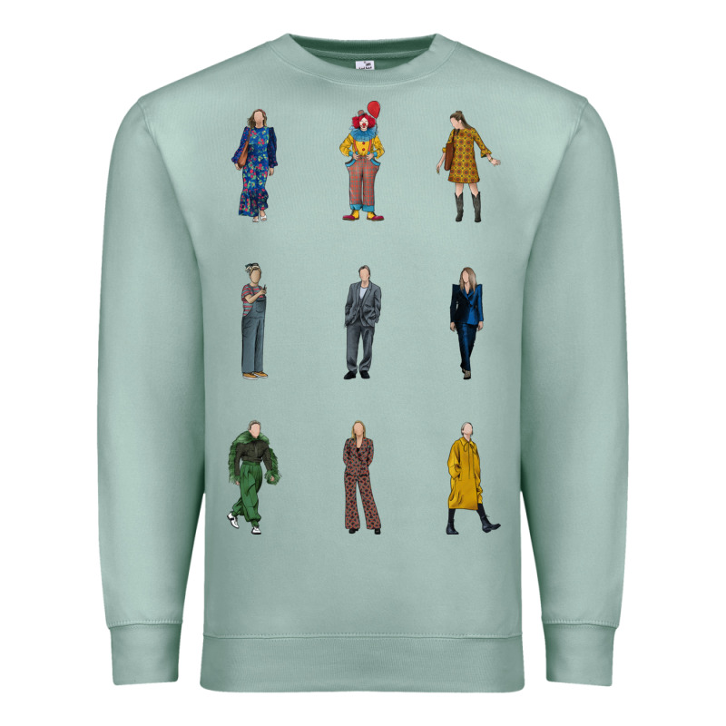 Killing Eve, Villanelle,jodie Comer,villanelle Jesus,drag,drag King,po Premium Sweatshirt by linhVisuals | Teevron