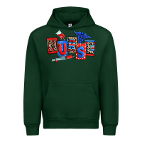 Forest Green usa nurse Urban Hoodie - RanaPortraitStore