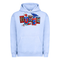 Pigment Grape Ice usa nurse Urban Hoodie - RanaPortraitStore