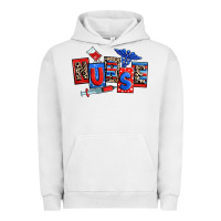 Pigment Lunar Rock usa nurse Urban Hoodie - RanaPortraitStore