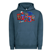 Pigment Midnight Navy usa nurse Urban Hoodie - RanaPortraitStore