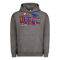 Pigment Tornado usa nurse Urban Hoodie - RanaPortraitStore