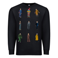 Black killing eve, villanelle,jodie comer,villanelle jesus,drag,drag king,po Premium Sweatshirt - linhVisuals