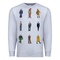 Heather Grey killing eve, villanelle,jodie comer,villanelle jesus,drag,drag king,po Premium Sweatshirt - linhVisuals