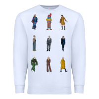 White killing eve, villanelle,jodie comer,villanelle jesus,drag,drag king,po Premium Sweatshirt - linhVisuals