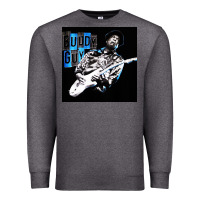 Charcoal Heather Buddy Guy  Best Player Bluess Legend Premium Sweatshirt - linhVisuals
