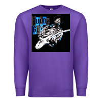 Purple Buddy Guy  Best Player Bluess Legend Premium Sweatshirt - linhVisuals