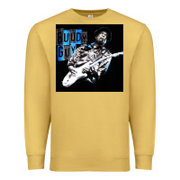 Antique Gold Buddy Guy  Best Player Bluess Legend Premium Sweatshirt - linhVisuals