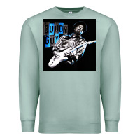 Seafoam Buddy Guy  Best Player Bluess Legend Premium Sweatshirt - linhVisuals