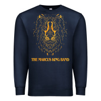 Navy the marcus king Premium Sweatshirt - linhVisuals