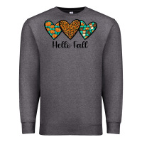Charcoal Heather hello fall Premium Sweatshirt - JahusDesignShop