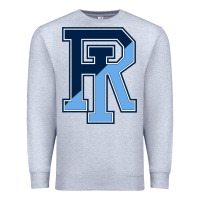 Heather Grey Rhode Island Gifts, Rams Vintage Premium Sweatshirt - linhVisuals