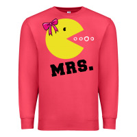 Cardinal Mrs Pacman Premium Sweatshirt - linhVisuals