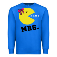 True Royal Mrs Pacman Premium Sweatshirt - linhVisuals