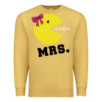 Antique Gold Mrs Pacman Premium Sweatshirt - linhVisuals