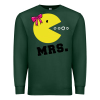 Sports Green Mrs Pacman Premium Sweatshirt - linhVisuals