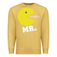 Antique Gold Mr Pacman Premium Sweatshirt - linhVisuals