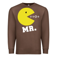 Chestnut Mr Pacman Premium Sweatshirt - linhVisuals
