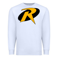 White Robin Premium Sweatshirt - linhVisuals