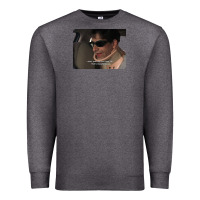 Charcoal Heather tony soprano some pulp 72124220 Premium Sweatshirt - linhVisuals