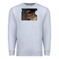 Heather Grey tony soprano some pulp 72124220 Premium Sweatshirt - linhVisuals