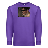 Purple tony soprano some pulp 72124220 Premium Sweatshirt - linhVisuals