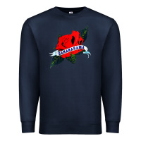 Navy best of grup music  bananarama Premium Sweatshirt - linhVisuals