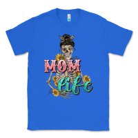 True Royal Mom life with skull Mother's Day Classic Tee - CowGirlArtShop
